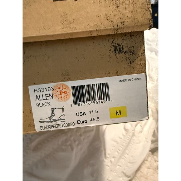 NIB Born Allen Boots H33103 Black size 11.5